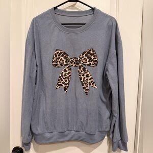 SHEIN Gray Ribbed Top